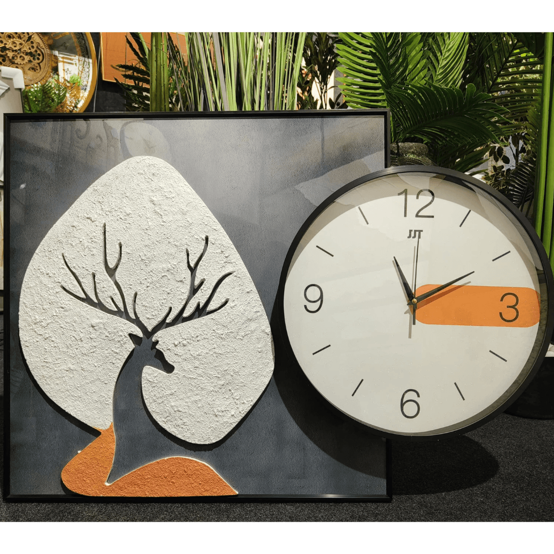 Fusion of Art & Clock Style 16